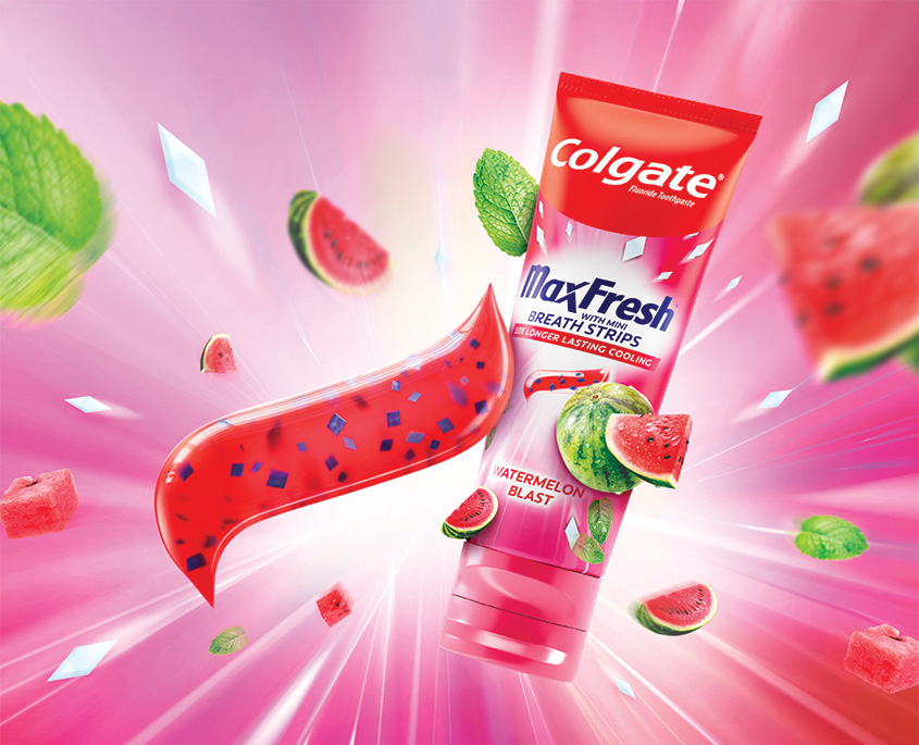 Colgate MaxFresh Watermelon Blast Toothpaste